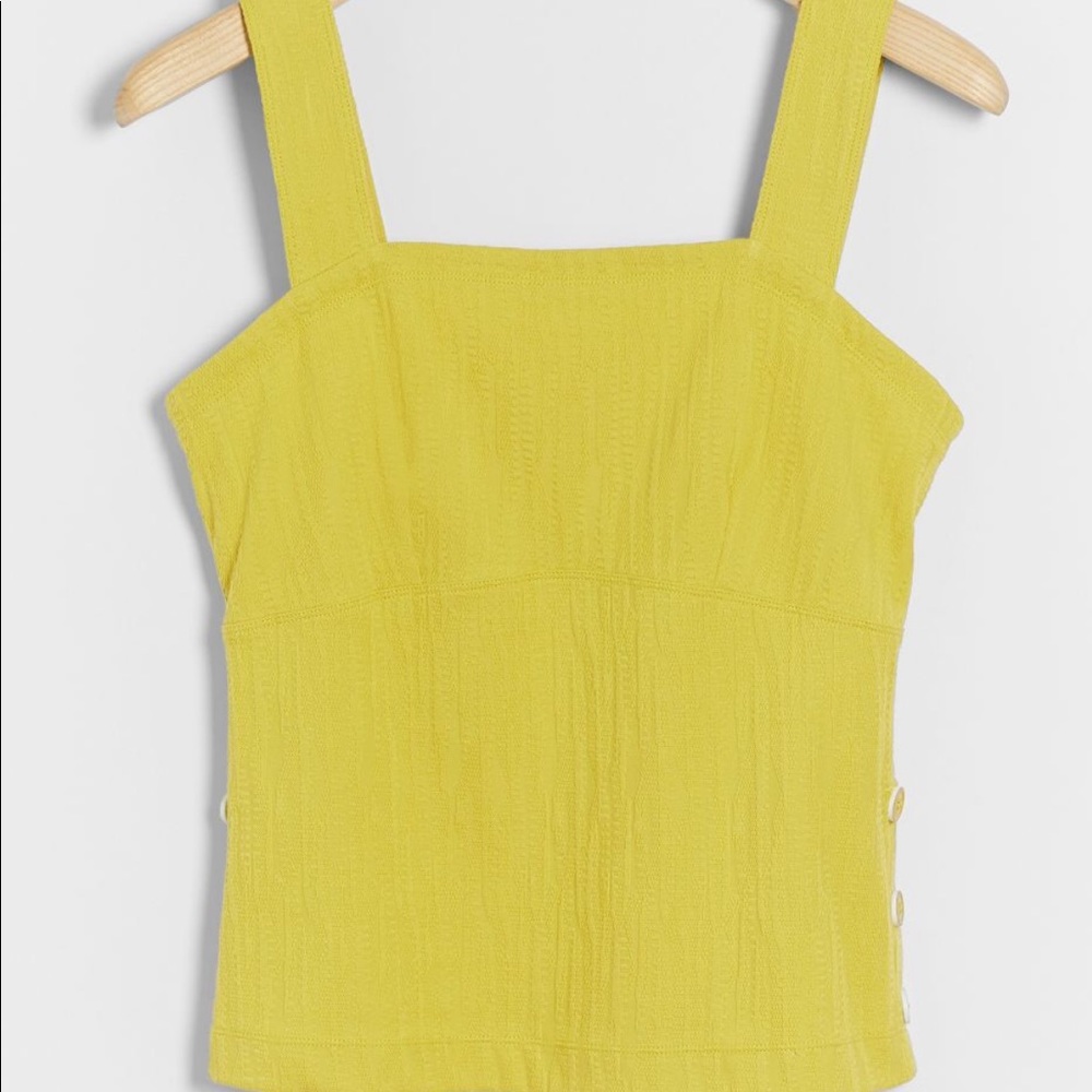 Callie button side tank